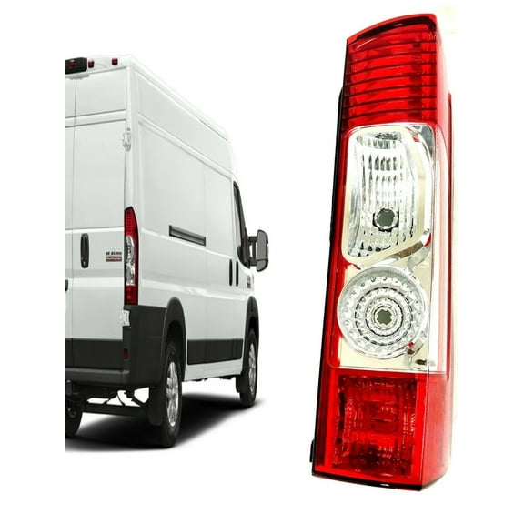2014 2015 2016 2017 2018 2019 2020 2021 2022 2023 Compatible With Ram Promaster 1500 2500 3500 Right Rear Tail Light Passenger Side