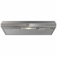 thumbnail image 1 of Campana empotrable 80cms con 3 velocidades de Acero Inoxidable con vidrio espejo WH8010SS, 1 of 5