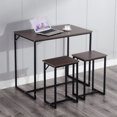 thumbnail image 5 of 5 Piece Dining Table Set Counter Height Dining Table With 4 Stools for 4 Breakfast Nook Table for Small Spaces, 5 of 7