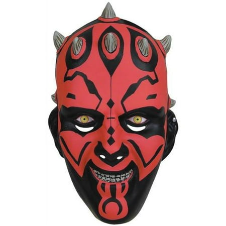 Star Wars Darth Maul 3/4 Adult PVC Mask Costume