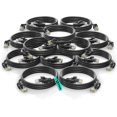thumbnail image 1 of Maximm CAT6 Ethernet Cable - 4 Ft - 12 Pack - LAN - UTP - CAT 6 - RJ45 - Network, Patch, Internet Cable – 4 feet –Black, 1 of 5