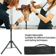 thumbnail image 4 of Soporte Para Cabeza De Maniquí, Trípode Para Cabeza De Peluca, Cosmetología Con Bolsa De Transporte Para Estudiantes Para Salón De Belleza, 4 of 7
