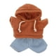 thumbnail image 1 of Conjunto de ropa para muñecos de peluche con sudadera con capucha y vaqueros. Conjuntos suaves y cómodos para peluches de 20 cm., 1 of 8