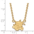 thumbnail image 3 of Wichita State Small (1/2 Inch) Pendant w/Necklace (Gold Plated), 3 of 4