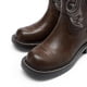 thumbnail image 2 of Bota DREAM PAIRS DWUMMB2509 Marrón Punta Redonda Media Pantorrilla Talla 7.5, 2 of 7