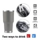 thumbnail image 3 of Vaso Térmico Portátil De Acero Inoxidable 30oz Con Calor/frí Color Gris Punkzz, 3 of 8