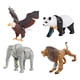 thumbnail image 1 of 4 Uds. de Animal de Transformación de Plástico Modelo de Animal de Juguete para Niños, 1 of 8