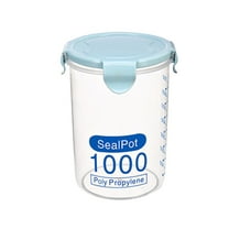 SDJMa 1000ml Large Food Storage Containers with Airtight Lids Freezer Safe, BPA Free Plastic Meal Prep Containers, Leak proof Lunch Containers Bento box