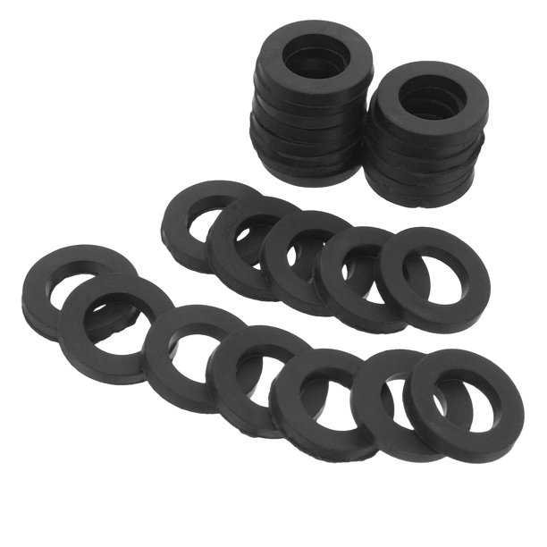 FELTECHELECTR 80Ud Accesorios Para Manguera De Jardín Con Arandelas Negras Resistentes Y Anti