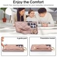 thumbnail image 6 of for Samsung Galaxy S23 Ultra Case with Wristband Strap, PU Leather Phone Case with Ring Stand Case for Samsung Galaxy S23 Ultra ZWD Rose, 6 of 18