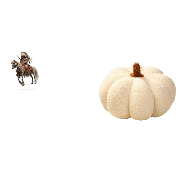 Letrero de escritorio Home Knight,Adorno de caballero acrílico 2D para estantería de manualidades,Letrero de escritorio decorativo impermeable para oficina,Almohadas de calabaza de