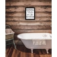 thumbnail image 3 of Kids Bathroom Black Framed Print Bathroom Wall Art, 3 of 9