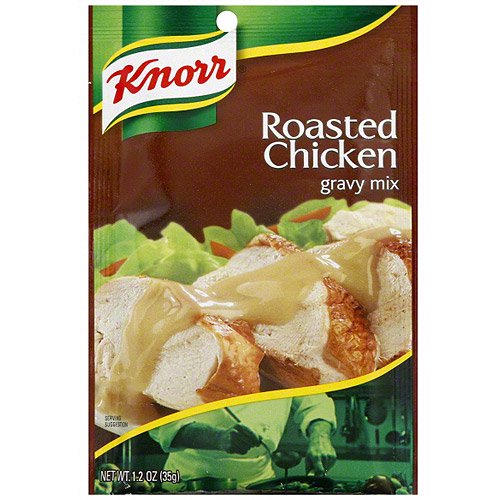 Knorr Roasted Chicken Gravy Mix, 1.2 oz (Pack of 12)