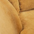 thumbnail image 6 of Dycanpo Swivel Accent Chair , 360 Degree Round Swivel Barrel Chair with Pillow , Soft Padded Barrel Armchair for Living Room , Yellow, 6 of 10