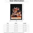 thumbnail image 4 of One Music Direction Flannel Blanket Air Conditioning Blanket Nap Blanket Sofa Throw Blanket Throw Blankets 50"X40", 4 of 6