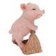 thumbnail image 3 of Figuritas Figura De Cerdo Tamaño En Miniatura Resina Duradera De Primera Diseño De Barrido De Piso Figura De Cerdito De Estilo Campestre, 3 of 7