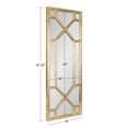thumbnail image 4 of Kate and Laurel Vanderford Glam Rectangle Framed Wall Mirror, 18 x 47, Gold, Tall Full-Length Mirror, 4 of 8