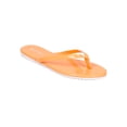 thumbnail image 1 of New Women Misbehave Amerie-1 Patent Leatherette Thong Sandal, 1 of 6