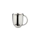 thumbnail image 4 of Designer Chrome Stainless Steel Tea Coffee Mug Set Of 2 | Corporate Gifting For Diwali | Unbreakable Cup For Kitchen & Home Décor, Dining Tableware, 180ml, 4 of 5