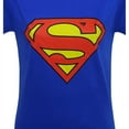 thumbnail image 3 of Superman tssupjunroyalM Superman Women Symbol T-Shirt - Standard Medium, 3 of 8