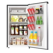 Arctic Chef 3.2 Cu. ft. Compact Mini Fridge with Freezer, Stainless Steel