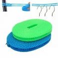 thumbnail image 6 of Sltwyw Windproof Nylon Hanging Rope with Non-Slip Plastic Clips - Heavy Duty Clothesline for Outdoor Drying Laundry Hanger, 6 of 7