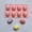 Pink-PK-home supplies, variant on LEFTHIGH Home 8-piece Easter Egg Silicone Cake Mold Non-stick Silicone Jelly Candy DIY Baking Food Grade Set Home