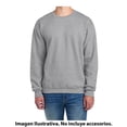 thumbnail image 2 of Sudadera Fruit of the Loom Talla CH Cuello Redondo Gris Jaspe Claro, 2 of 4