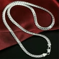 thumbnail image 3 of GKNET 18" -24" Mens Womens 925 Sterling Silver 5mm Wide Snake Chain Necklace-24 in, 3 of 4