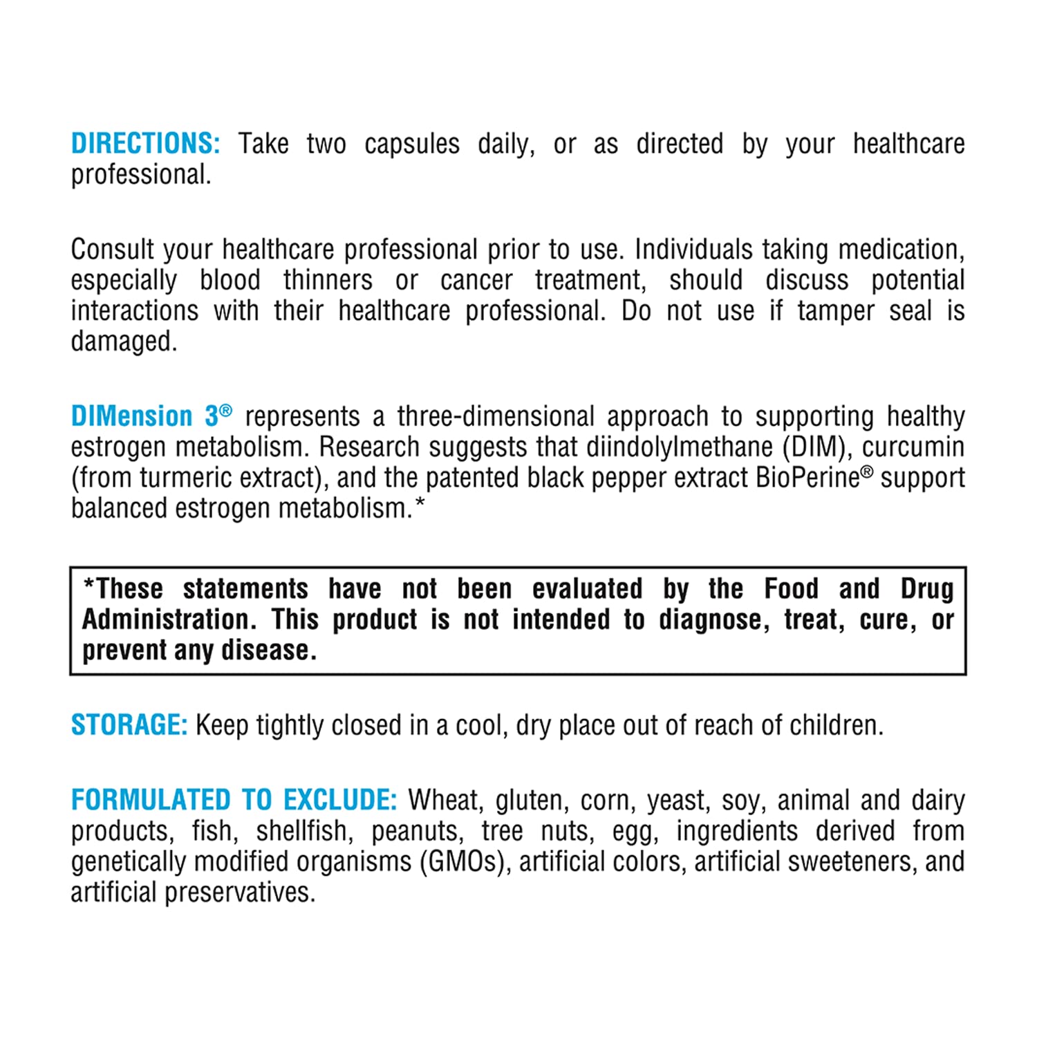 XYMOGEN DIMension 3 - DIM Supplement for Hormonal Balance & Estrogen Metabolism Support* - With Curcumin & BioPerine - Gluten-Free - 240 Capsules