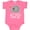 Hot Pink, variant on Inktastic My Yaya Loves Me Grandchild Boys or Girls Baby Bodysuit