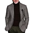 thumbnail image 2 of Top De Negocios Para Hombre, Chaqueta De Traje Informal De Manga Larga Con Un Solo Pecho Para Hombre, Poliéster Lavable A Máquina Para El Trabajo ANGGREK Otros, 2 of 6