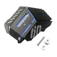 thumbnail image 1 of DYNWAVECA Motorcycles Radiator Water Coolant Reservoir Cover Compatible with FZ-09 FZ09 - Blue, Length 27cm, 1 of 3