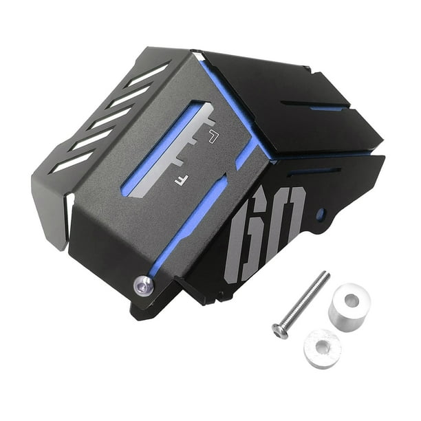 de cubierta de protección de de depósito de de agua de aluminio para FZ-09, anodizado, no se desvanece Azul Yotijar Tanque de depósito de refrigerante