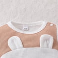 thumbnail image 6 of adviicd Baby Boy Romper Baby Boy Girl One Piece Romper Jumpsuit Outfits Clothes (Khaki,0-3 Months), 6 of 8