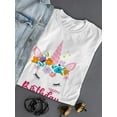 thumbnail image 3 of Happy Birthday Unicorn T-Shirt Women -SPIdeals Designs, Female XX-Large, 3 of 4
