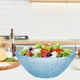 thumbnail image 5 of Set of 6 Large Plastic Mixing Bowls Set, 93 Oz Round Disposable Plastic Serving Bowls Salad Bowl for Party, Snack, Salad, Chip, Popcorn, 5 of 8