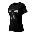 thumbnail image 2 of Playera Simply Basic para Dama, Manga Corta Estampada Negro Talla M, 2 of 4