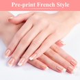 thumbnail image 2 of 192 Pieces False Nails Kit  French Fingernails Short Natural False Nails for Gluing Press On Nails for Women  10 Sizes, 2 of 7
