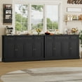 thumbnail image 5 of Homfa Buffet Cabinet with Drawers, 53.5”W Sideboard Storage Cabinet with Adjustable Shelf for Kitchen Dining Room, Black, 5 of 7