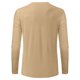 thumbnail image 3 of Camisas Para Hombre Casual Hombres manga larga cuello en V sólido pulóver Casual hombres camiseta hombres blusa (Yellow, XL), 3 of 5