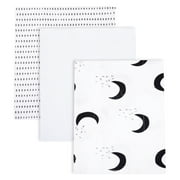 Little Star Organic Baby Boy, Girl, Unisex 3 Pk Burp Cloths, One Size