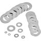 thumbnail image 4 of Arandela plana de acero inoxidable, kit surtido de arandelas, arandelas pequeñas grandes, M2 / 2.5 / 3/4/5/6/8/10/12 - Arandelas de metal con caja de plástico para bricolaje, mecánica Ormromra YQ-1470, 4 of 6