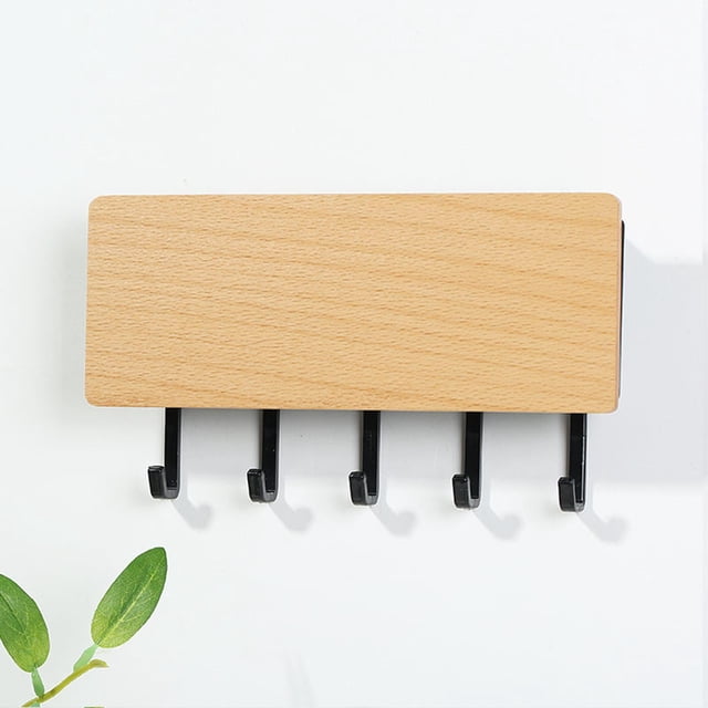 Titur de Misceláneas Caja de almacenamiento Organizador Ahorro de espacio Prateleira Organizador de suspensión Colgador de pared para el C perfecl Estante para llaves