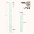 thumbnail image 2 of 12 Pcs Rasoir à Sourcils pour Femmes, Rasoir Polyvalent pour Sourcils et Visage, Rasoirs Pliables pour Femmes, 2 of 5