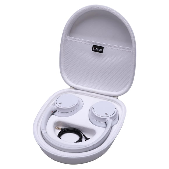Funda LTGEM compatible con Sony WH-CH720N/WH-CH520 blanca