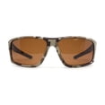 thumbnail image 2 of Mens Xloop Digital Camo Print Rectangle Wrap Sport Sunglasses All Brown, 2 of 4
