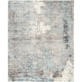 thumbnail image 2 of SAFAVIEH Mirage Rachelle Abstract Area Rug, Ivory/Blue, 9' x 12', 2 of 6