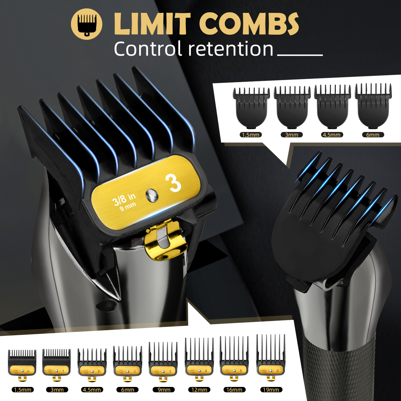 OBACRE Professional Cordless Hair Clipper Kit photo 4