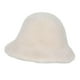 thumbnail image 5 of Sombrero de pescador de invierno para mujer, ideal para caminar, pescar, ir de compras al libre, regalo de cumpleaños Blanco, 5 of 8